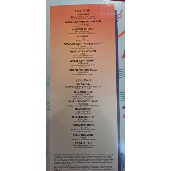 Various Artists- Gold & Platinum- VG/EX- Journey- Police- Hall & Oates- More '83 - Picture 10 of 12